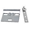 SET COLGADOR DE ARMARIO ZINCADO 60 MM  VENTA UNITARIA