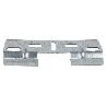 PLACA COLGADOR DOBLE 130 MM CON HUECO 42 MM   CAJA 50 UNID.