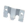 SET 2 UDS CHAPA ANCLAJE ZINCADA 60 X 35 MM VENTA UNITARIA