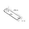 COLGADOR BOCALLAVE 17 X 70 MM VENTA UNITARIA