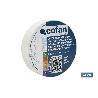 CINTA AISLANTE 180 MICRAS BLANCA 19MMX20 METROS   CAJA 10 UNID.