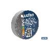 CINTA AISLANTE 180 MICRAS GRIS 19MMX20 METROS VENTA UNITARIA