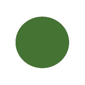 CIRCULO ADHESIVO VERDE 150 MM PARA CRISTAL