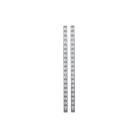 PACK 2 CREMALLERAS PARED PARA ESTANTERÍAS 1608X30X25 MM