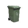 CONTENEDOR 2 RUEDAS 360LT COLOR VERDE
