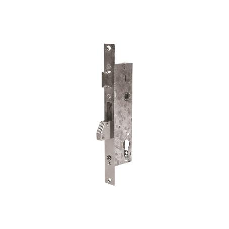 CERRADURA EMBUTIR PALANCA D85E28 NÍQUEL (L.CORTA)