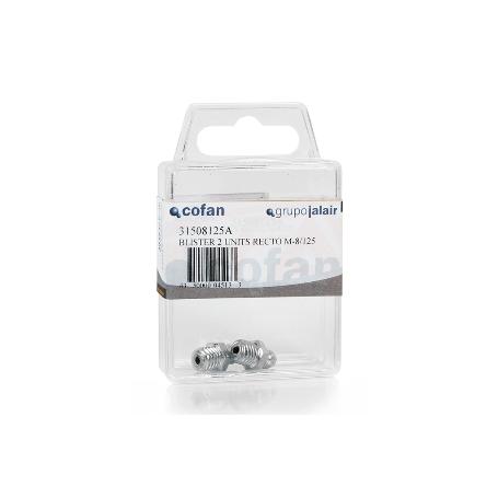 BL 2 UDS. ENGRASADOR RECTO M-8/125 VENTA UNITARIA