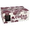 PACK 6 VASOS DE AGUA VIDRIO 29 CL COLOR PURPURA CLARO MODELO ÓPALO