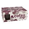 PACK 6 VASOS DE AGUA VIDRIO 29 CL COLOR PURPURA CLARO MODELO ÓPALO