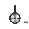 SARTÉN DE INDUCCIÓN DE ALUMINIO FORJADO Ø30 CM ANZIO