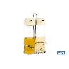 SET DE ACEITERA Y VINAGRERA  GAMA LAUREL COLOR BEIGE