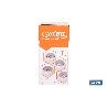 SET DE SALERO Y PIMENTERO GAMA LAUREL COLOR BEIGE
