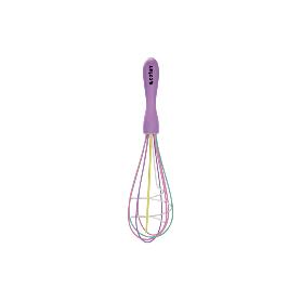 BATIDOR MANUAL MULTICOLOR  MODELO VERGINI 25 CM