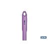 CAZO SOPA SILICONA MODELO VERGINI MORADA 28 X 8.5 CM