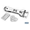 RASQUETA DE VITROCERÁMICA INOX. MODELO SENA 13,5 X 4,5 CM