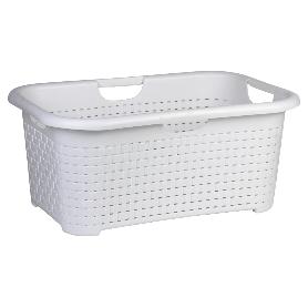 CESTA MULTIUSOS  BLANCO 59 X 38 X 26 CM VENTA UNITARIA