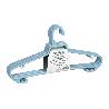 PACK DE 6 PERCHAS AZULES CLARO  38 X18 CM