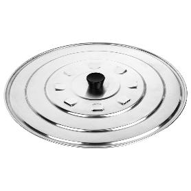 TAPA C/DESVAPO  ALUMINIO 24 CM VENTA UNITARIA