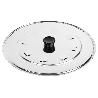 TAPA C/DESVAPO  ACERO INOX 24 CM   CAJA 12 UNID.
