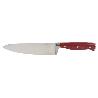 CUCHILLO COCINA HOJA 17CM MODELO AGUACEJO ROJO