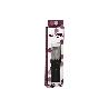 PACK 3 CUCHILLO CHULETERO MICRODENTADO HOJA 10CM  MODELO GULASH NEGRO
