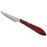 PACK 3 CUCHILLO CHULETERO  MICRODENTADO HOJA 10CM  MODELO GULASH BLANCO