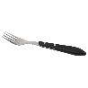 PACK 3 TENEDORES CHULETEROS MODELO GULASH NEGRO