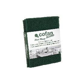 PACK DE 4 ESTROPAJOS  VERDES 100% FIBRA VENTA UNITARIA