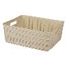 CESTA MULTIUSOS   12L 36X28X13.5CM GRIS   CAJA 6 UNID.