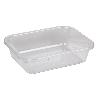 BANDEJA 31.5X23.5X6.5CM MULTIUSOS  TRANSPARENTE VENTA UNITARIA
