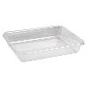 BANDEJA 18.5X14.5X5.5CM MULTIUSOS TRANSPARENTE   CAJA 6 UNID.