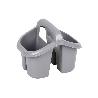 ESCURRECUBIERTOS  CON ASA BLANCO 19.5X15.5X16CM VENTA UNITARIA