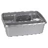 ORGANIZADOR DE LIMPIEZA  COLOR GRIS  39.5X29X16CM VENTA UNITARIA
