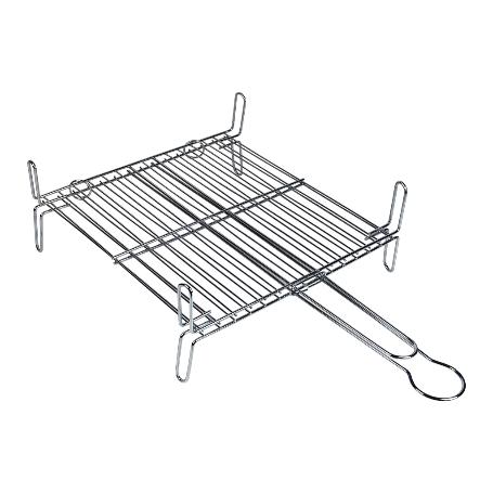 PARRILLA DOBLE ZINCADO 35X35CM