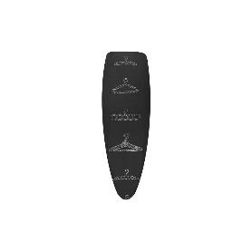 FUNDA ACOLCHADA PARA TABLA DE PLANCHAR 135X53 PERCHAS BLANCAS
