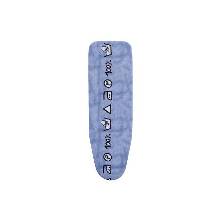 FUNDA ACOLCHADA PARA TABLA DE PLANCHAR 135X53 ICONO LAVADO
