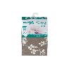 FUNDA TABLA PLANCHAR ACOLCHADA 140X60 FLORES BLANCAS