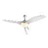 VENTILADOR DE TECHO BLANCO CON LUZ LED 132 CM 55 W