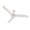 VENTILADOR DE TECHO BLANCO CON LUZ LED 132 CM 55 W