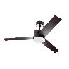 VENTILADOR DE TECHO CON ASPAS EN MADERA Y LUZ LED 132 CM 55 W