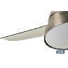 VENTILADOR DE TECHO DE ACERO CON LUZ LED 92 CM 55 W