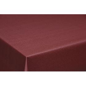 MANTEL ANTIMANCHAS RESINADO  CONFECCIONADO 1,40X2,0MT 50% ALG 50% /POL. GRANATE