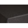 MANTEL ANTIMANCHAS RESINADO  CONFECCIONADO 1,40 X 1,40MT 50% ALG 50% /POL. NEGRO