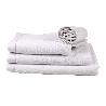 TOALLA TOCADOR BLANCA  GR580/M2  GAMA PALOMA 30X50CM