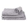 TOALLA TOCADOR GRIS PERLA GR.580/M2 GAMA PERLAN 30X50CM