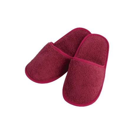 ZAPATILLAS BAÑO  BURDEOS  MODELO PARIS TALLA.L