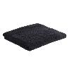 TOALLA BAÑO NEGRO GR.580/M2 MODELO BRILLANTE 100X150CM