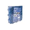 SET DE 4 UDS. LOSETA ALVEOLADA AZUL DE PVC 33 X 33 X 2 CM
