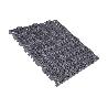 SET DE 4 UDS. LOSETA ALVEOLADA GRIS OSCURO DE PVC 33 X 33 X 2 CM