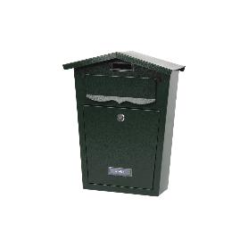 BUZÓN CORREO EXTERIOR NEGRO MODELO GARDEN 360X290X105MM